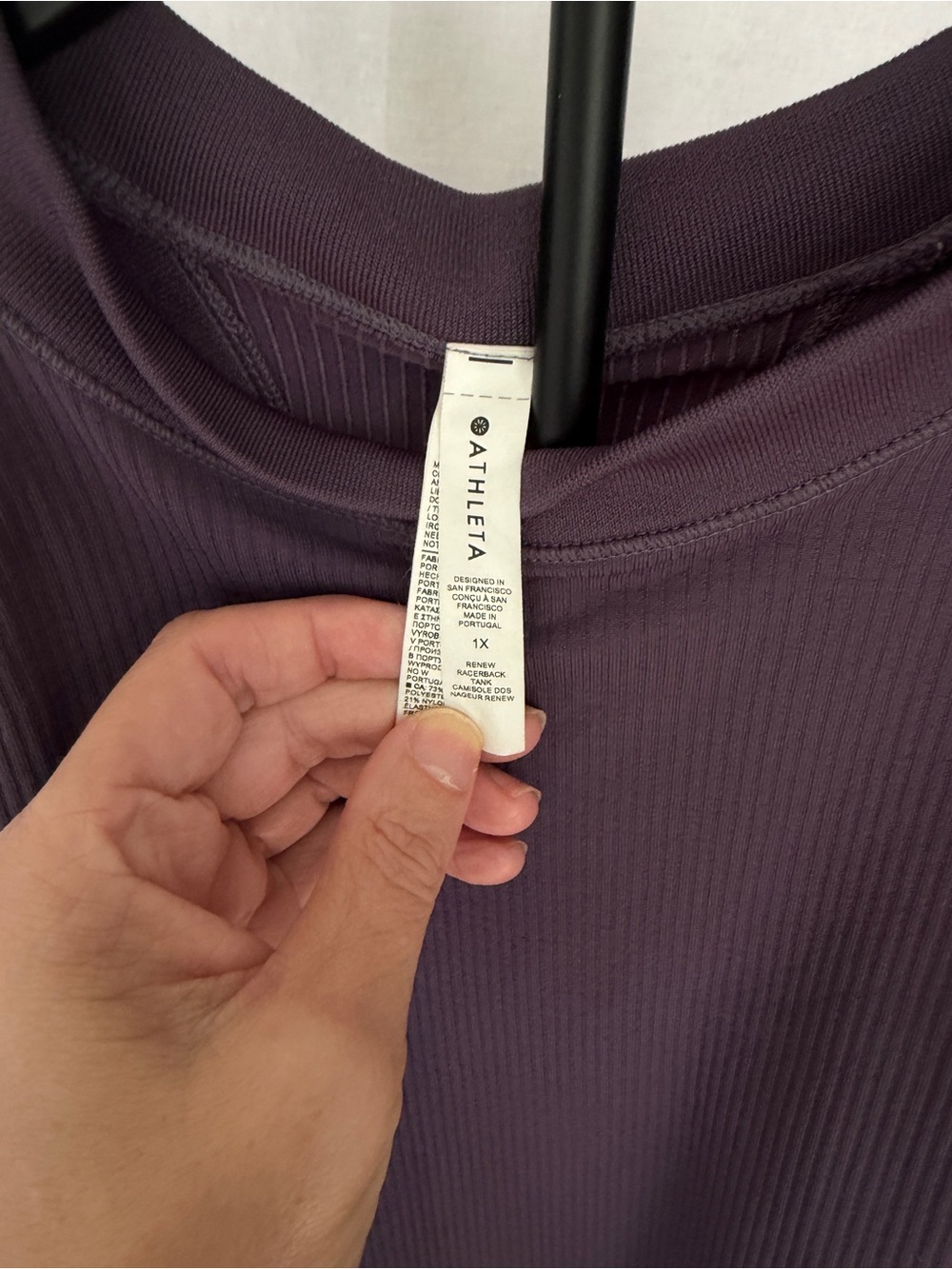 Athleta Renew Ribbed Racerback Tank - Picture 4 of 4